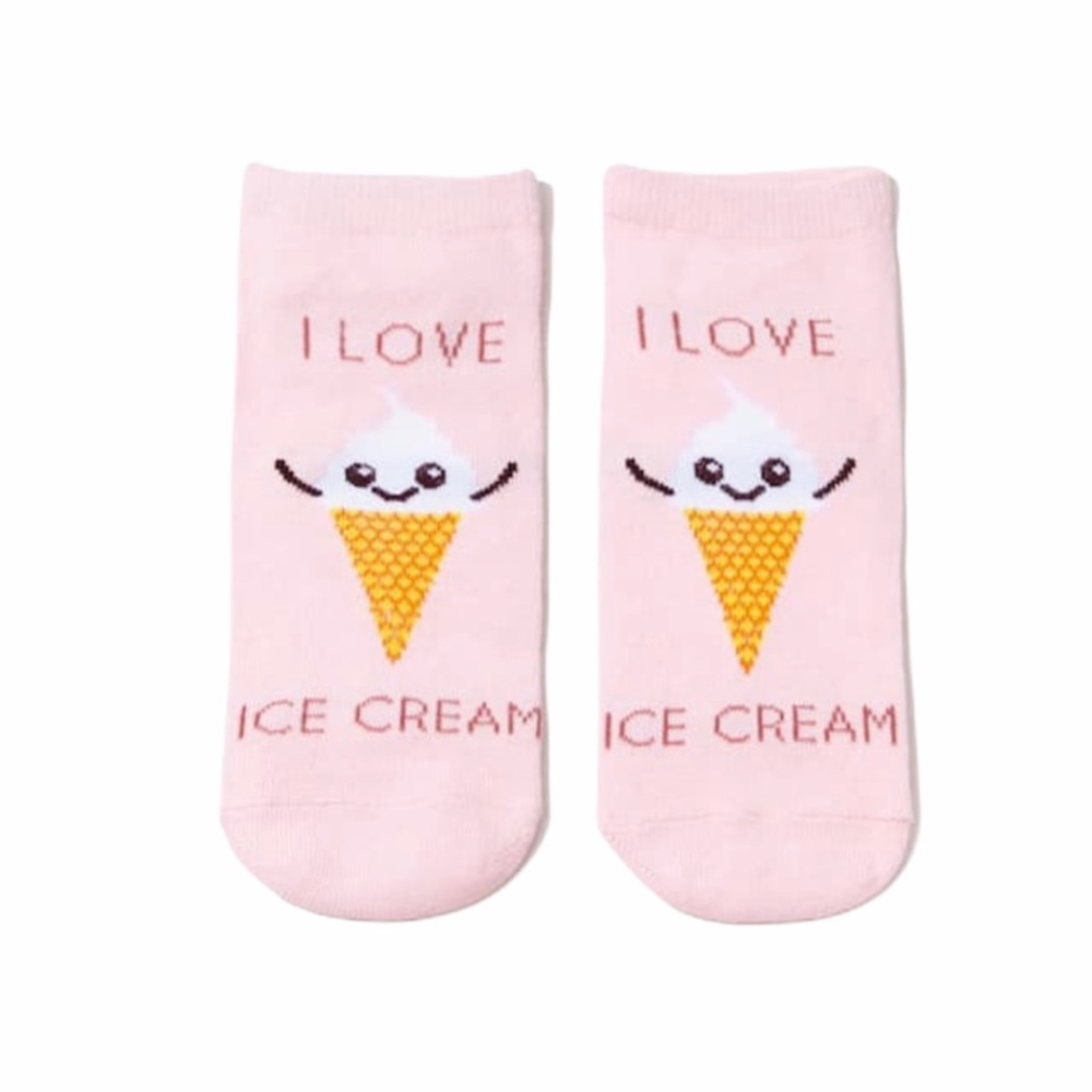 ❣️3/$15❣️ I LOVE ICE CREAM Ankle Socks